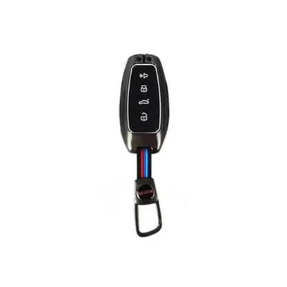 Haval H6 Metal Key Cover (2023-2024) – Premium Metallic Grey Case