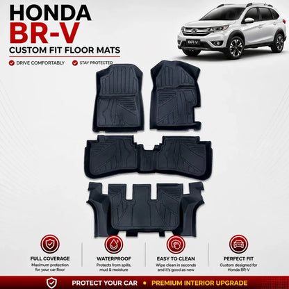 Honda BR-V TPE Floor Mats