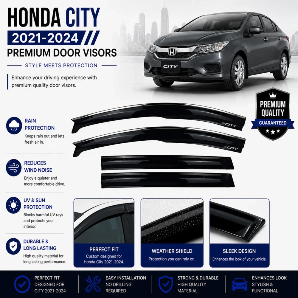Honda City TXR Air Press With Chrome Strip 2021–2026