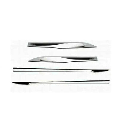 Honda Civic 2016-2021 Lower Chrome Door Moulding Premium ABS Body Trim