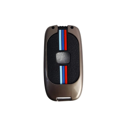Honda Civic Metal Key Cover (2022-2026) – Premium Metallic Grey Case