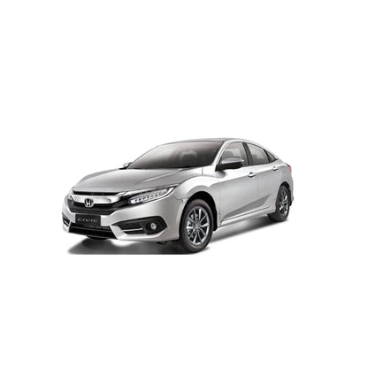 Honda Civic 2016-21 PVC Rubber Floor Mats Black 3pc