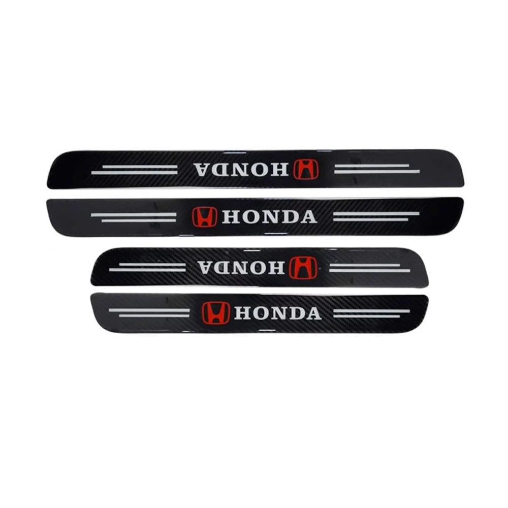 Honda Carbon Fiber Door Sill Protector Scuff Guard
