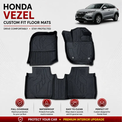 Honda Vezel TPE Floor Mats