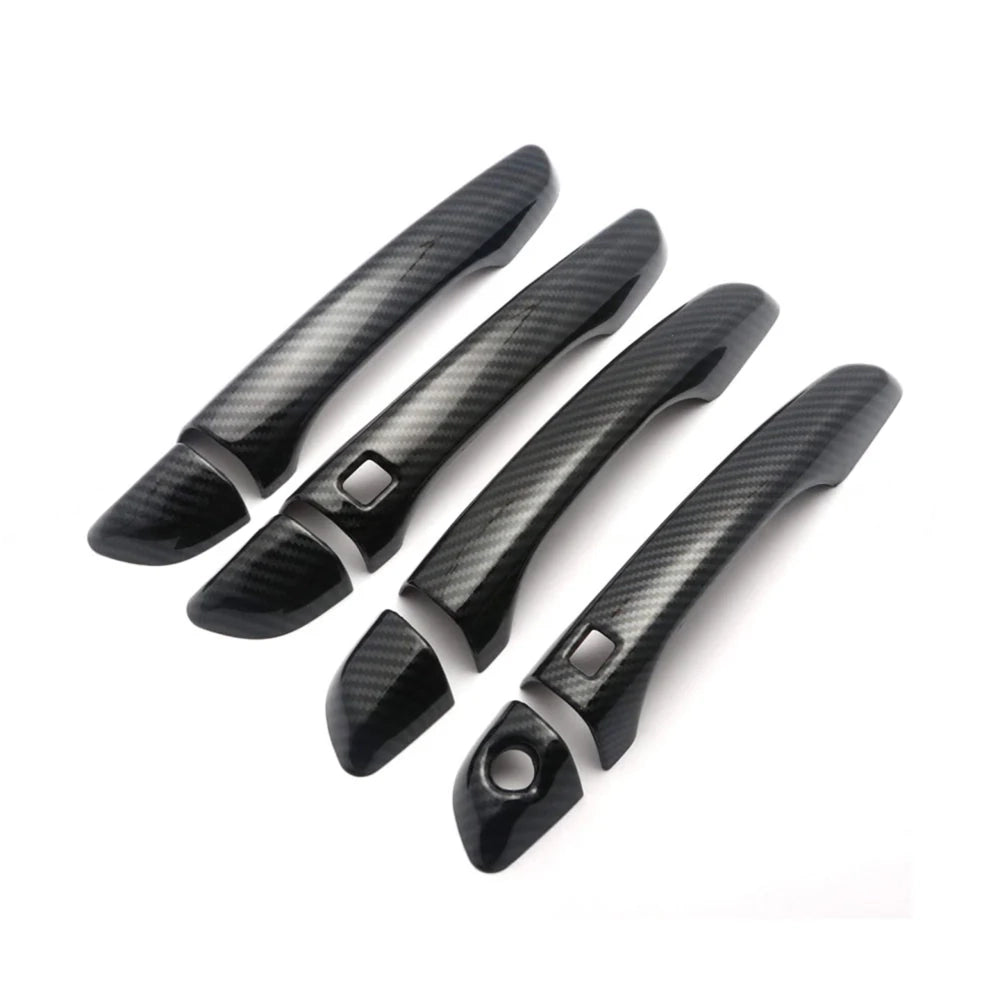 Hyundai Elantra 2021-2023 Carbon Fiber Door Handle Cover Premium ABS Exterior Trim