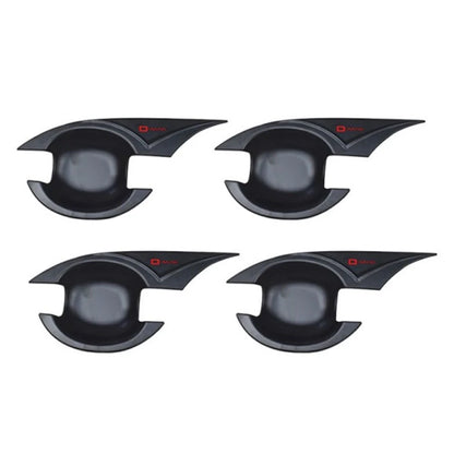 Isuzu D-Max Door Handle Bowl Cover Black 2018-2020 4 Pcs