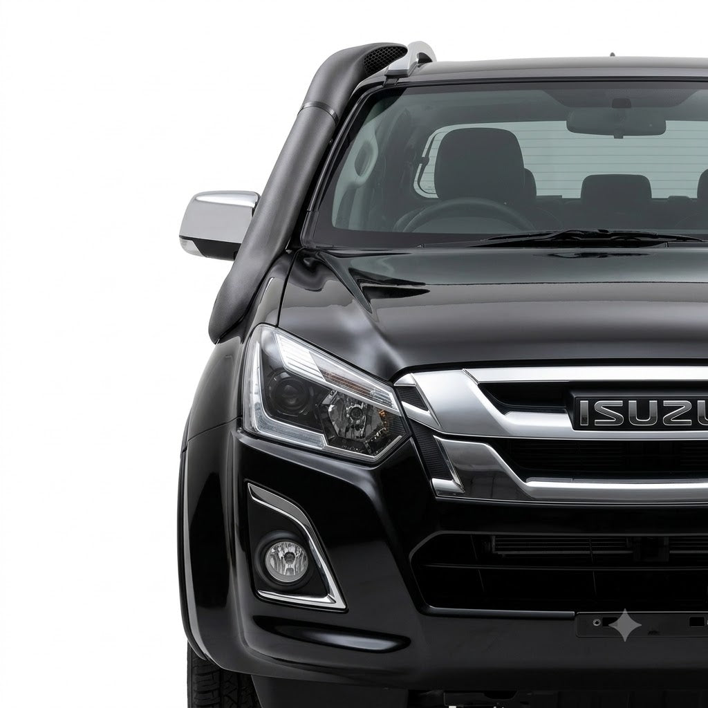 Isuzu D-Max TJM Snorkel Air Intake Kit Black Off-Road