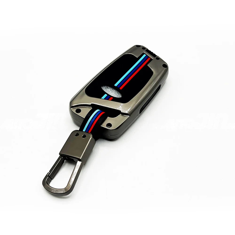 JAC T9 Hunter Metal Key Cover – Premium Metallic Grey Case