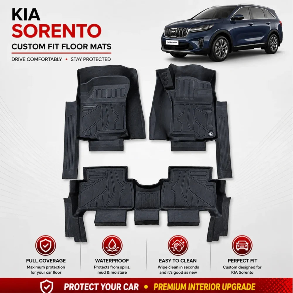 Kia Sorento TPE Floor Mats