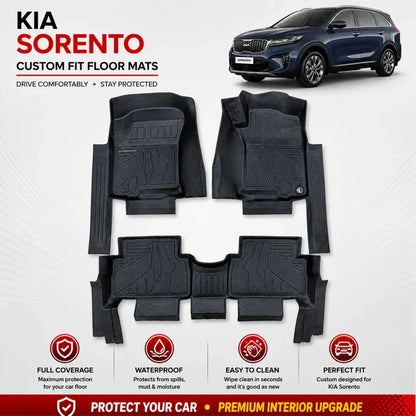 Kia Sorento TPE Floor Mats