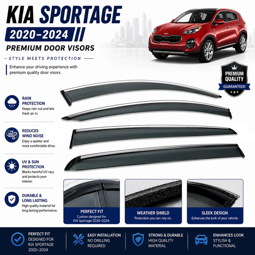 KIA Sportage TXR Air Press With Chrome Strip 2019–2024