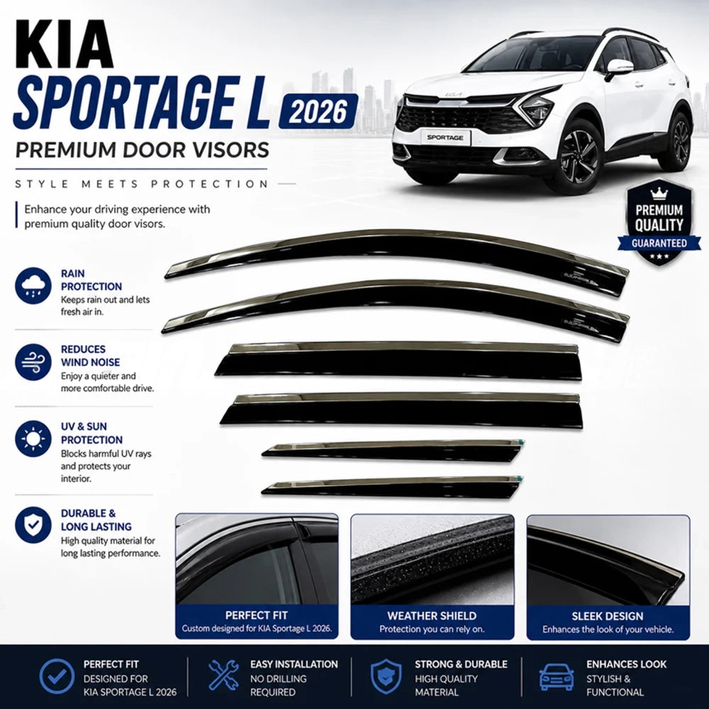 KIA Sportage L TXR Air Press With Chrome Strip 2026