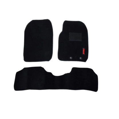 Kia Stonic 2021-22 Carpet Floor Mats Black 3pcs Set