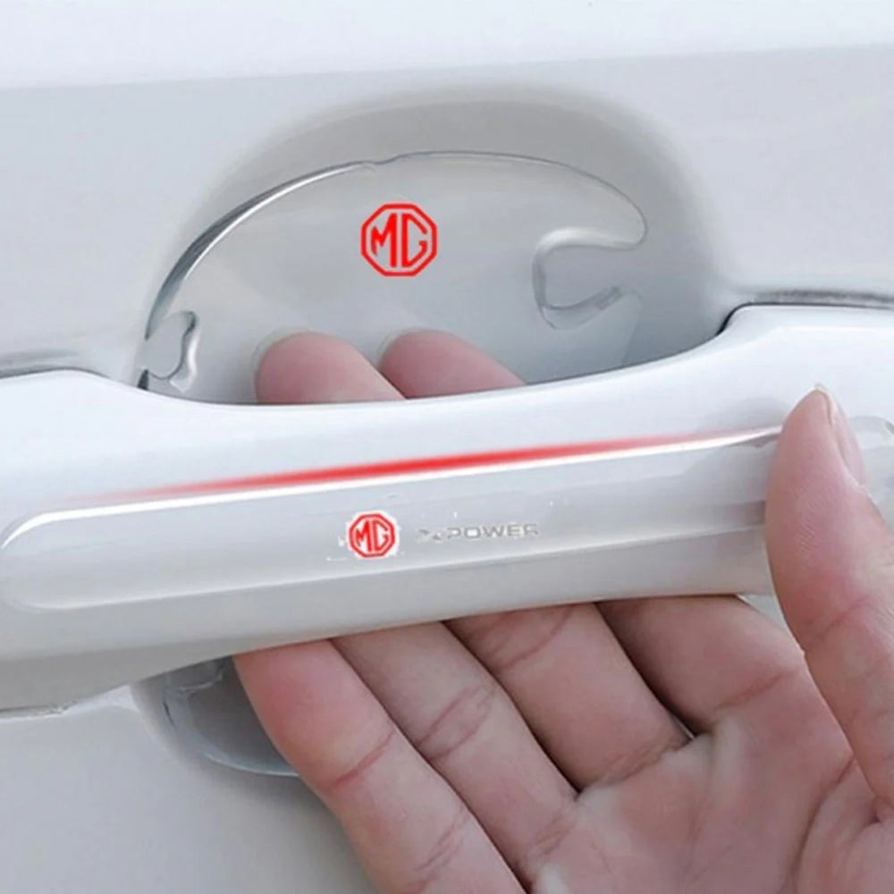 MG Door Handle Bowl Protector Transparent Scratch Guard 8 Pcs