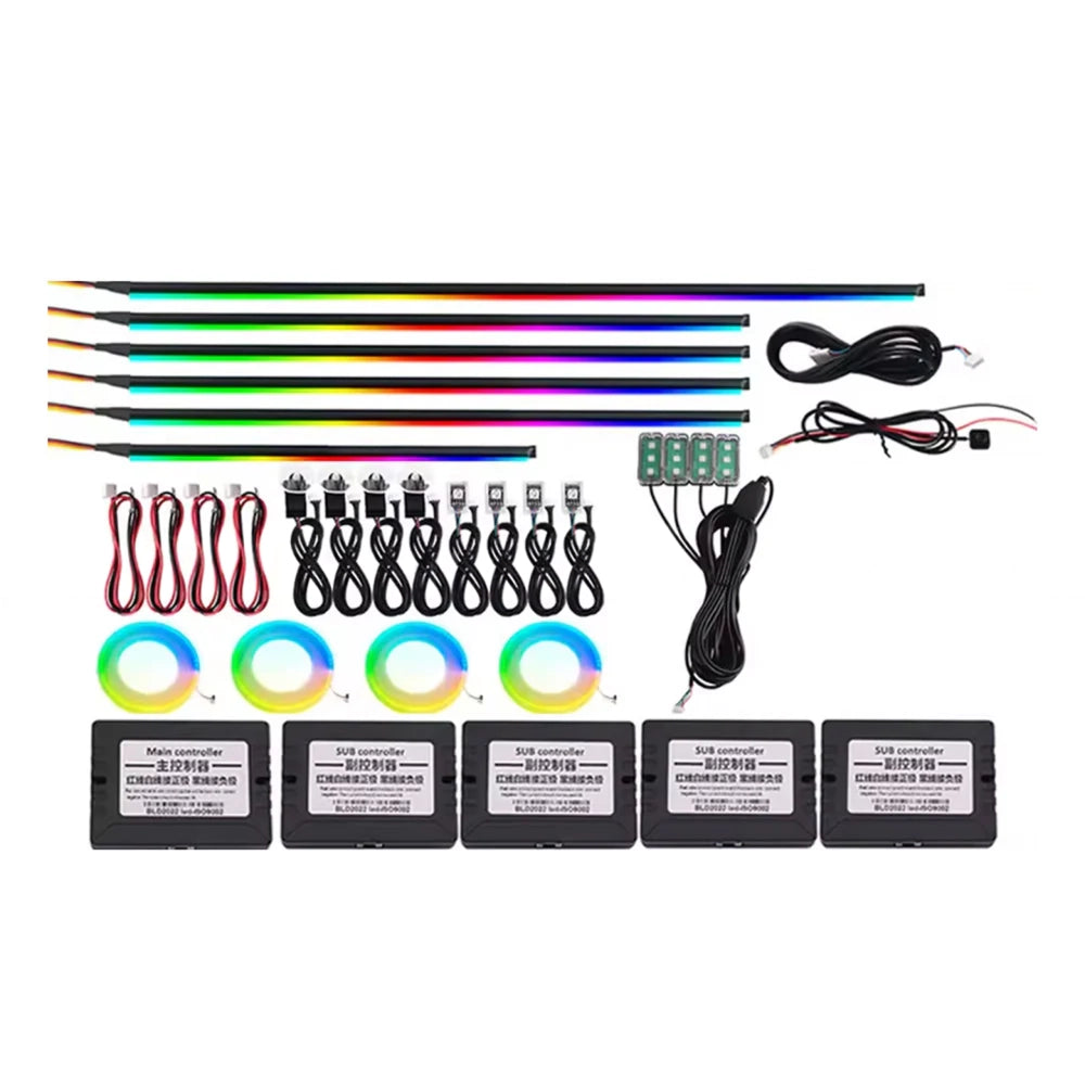 RGB Interior Acrylic Atmosphere Light App Control Symphony