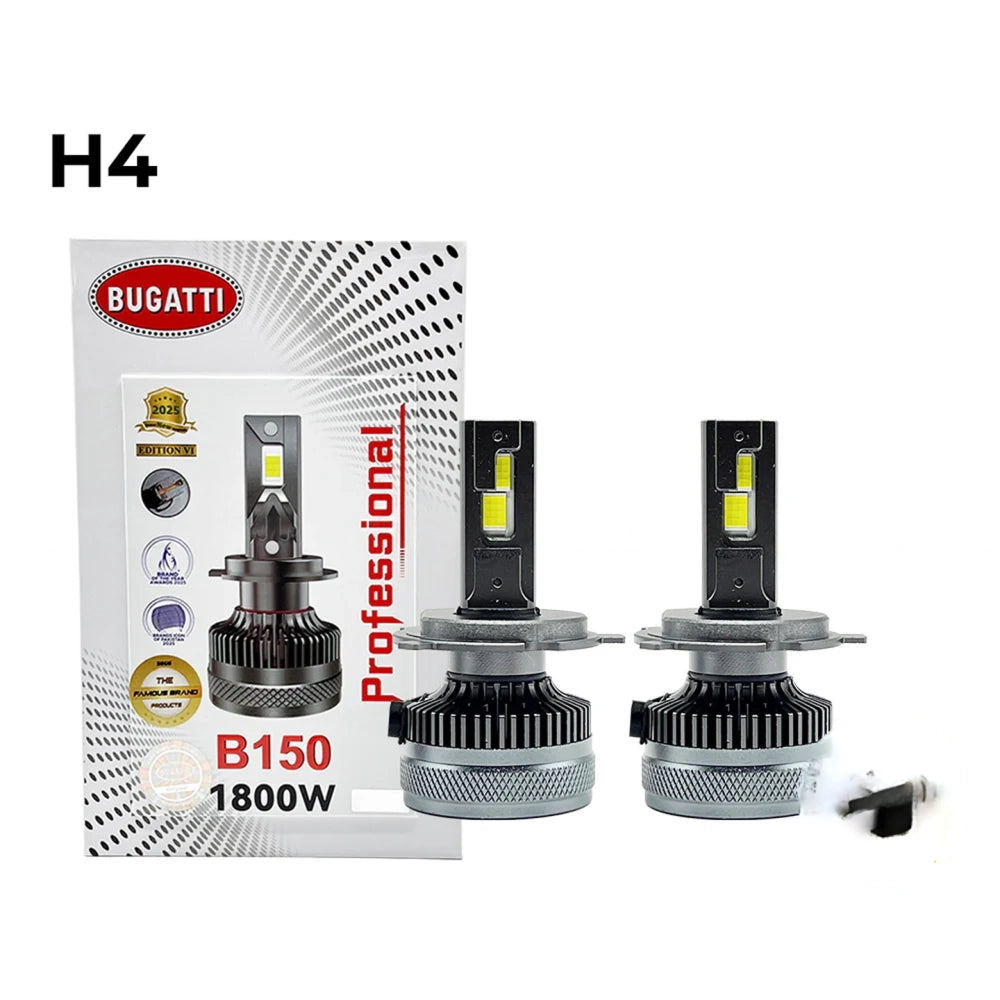 Bugatti B150 LED Headlight Bulb 1800W 18000LM 6500K
