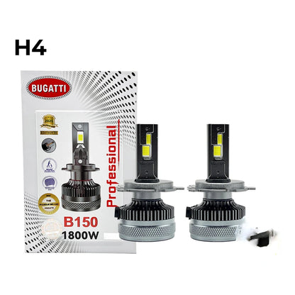 Bugatti B150 LED Headlight Bulb 1800W 18000LM 6500K