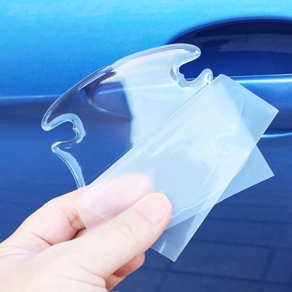 Suzuki Door Handle Bowl Protector Transparent Scratch Guard 8 Pcs