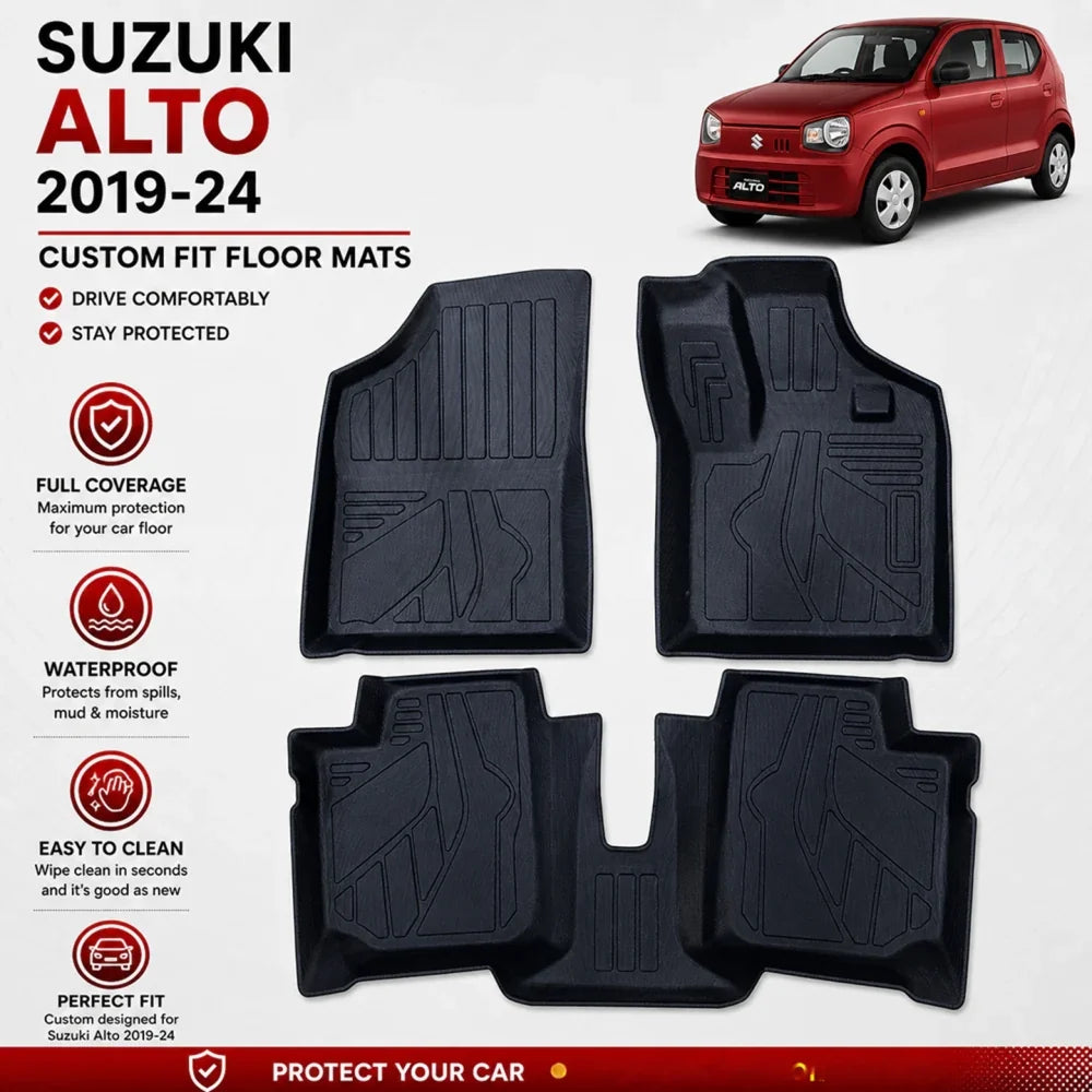 Suzuki Alto TPE Floor Mats
