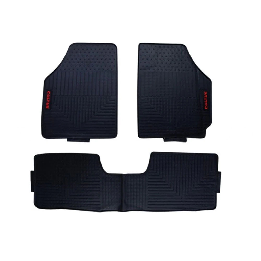 Suzuki Cultus 2017-22 Rubber Floor Mats Black Imported