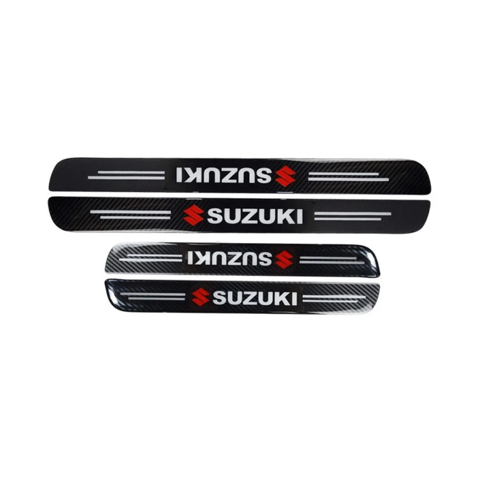 Suzuki Carbon Fiber Door Sill Protector Scuff Guard