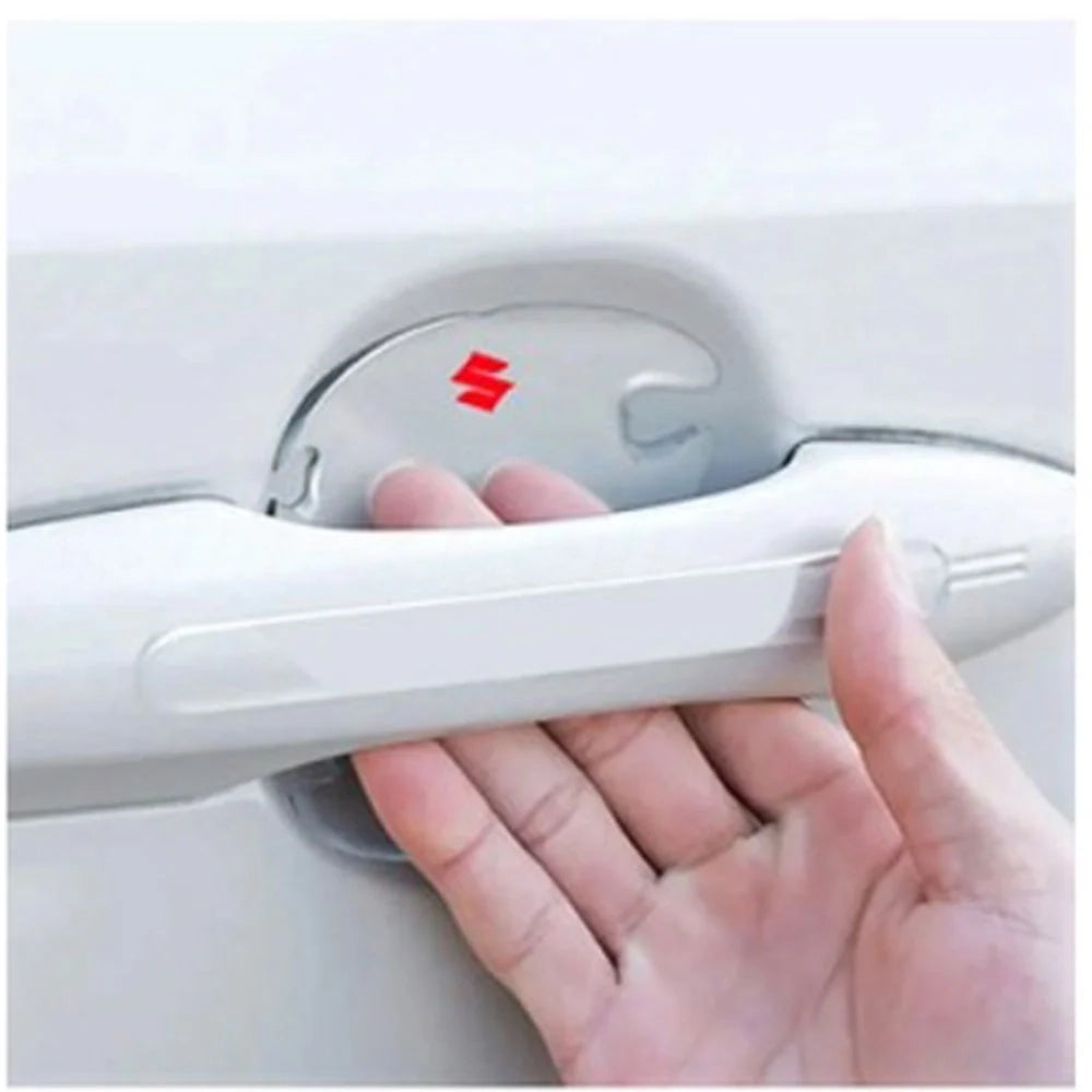 Suzuki Transparent Car Inner Door Handle Protector Scratch Guard 4 Pcs