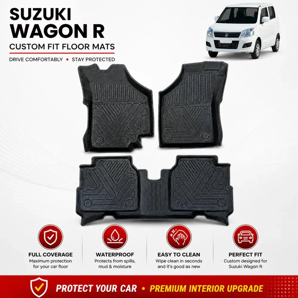 Suzuki Wagon R TPE Floor Mats