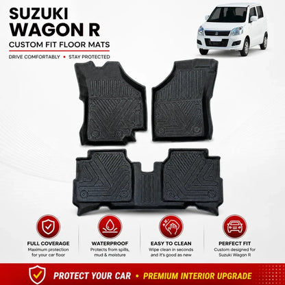 Suzuki Wagon R TPE Floor Mats
