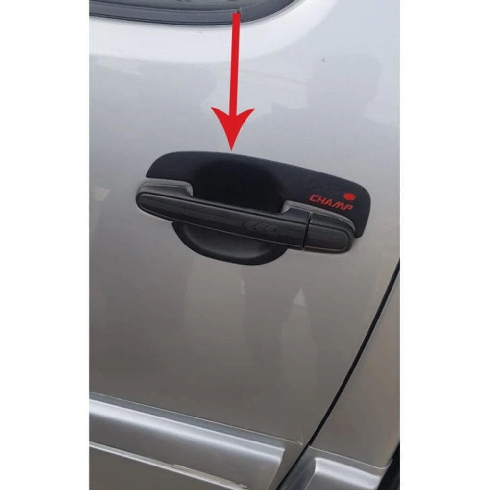 Toyota Hilux Vigo Champ Inner Door Handle Cover Black