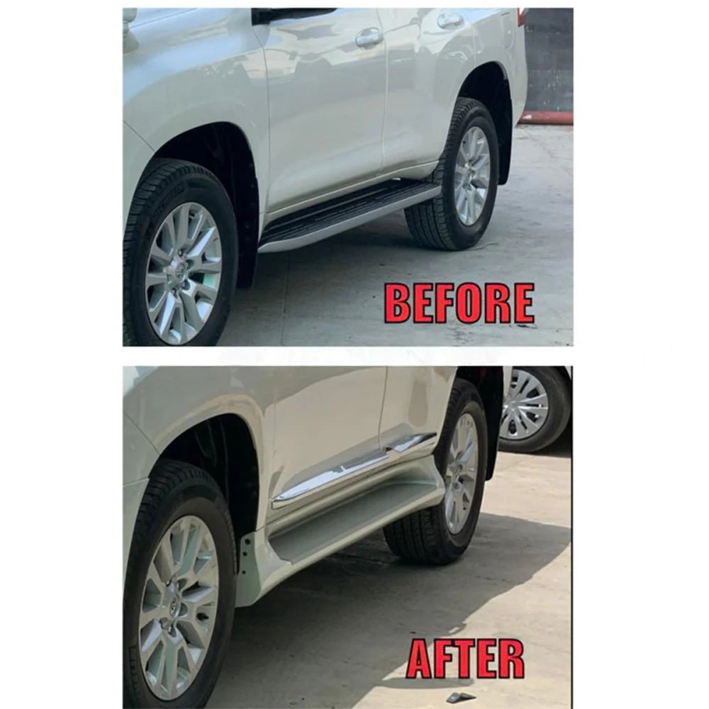 Toyota Land Cruiser Prado 2014-2015 Side Skirt Body Kit Premium Durable Exterior Styling