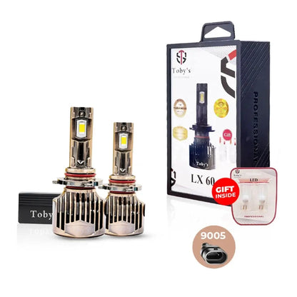Toby's LX60 Car LED Headlight 120W 12000LM 6500K Warranty