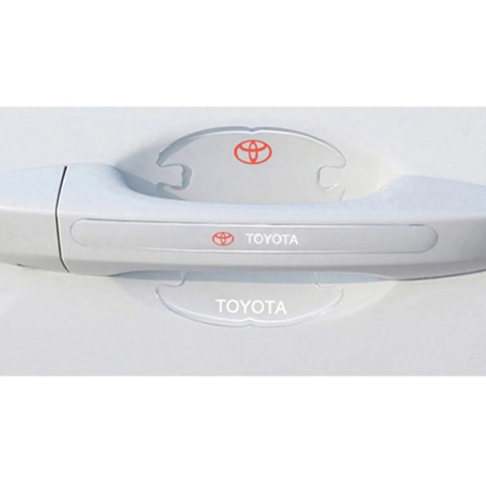 Toyota 8 Pcs Car Door Handle Protector Transparent Anti Scratch