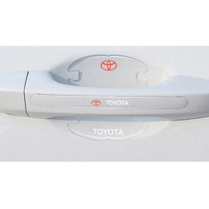 Toyota 8 Pcs Car Door Handle Protector Transparent Anti Scratch