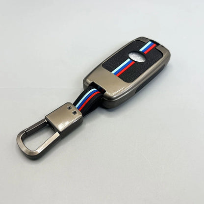Toyota Aqua Metal Key Cover (2012-2021) – Premium Metallic Grey Case