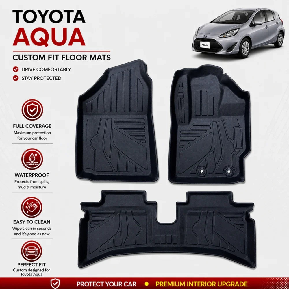 Toyota Aqua TPE Floor Mats