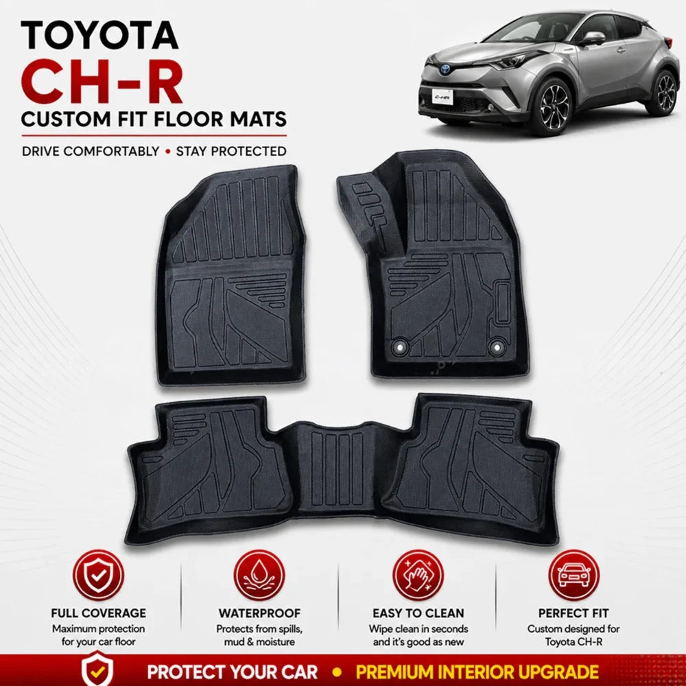 Toyota CHR TPE Floor Mats