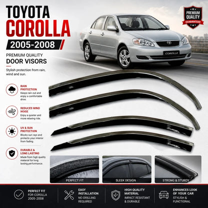 Toyota Corolla TXR Air Press With Chrome Strip 2002–2008