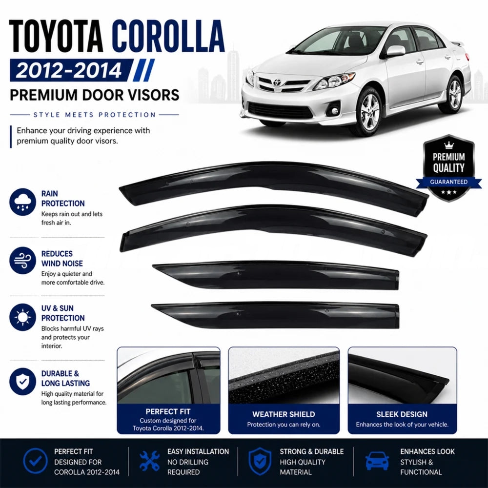 Toyota Corolla TXR Air Press With Chrome Strip 2012–2014