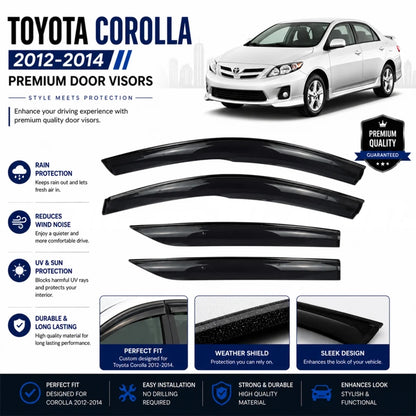 Toyota Corolla TXR Air Press With Chrome Strip 2012–2014