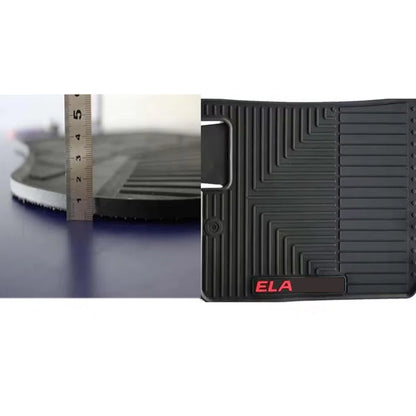 Toyota Corolla Cross 2022-2024 Rubber Floor Mats Black