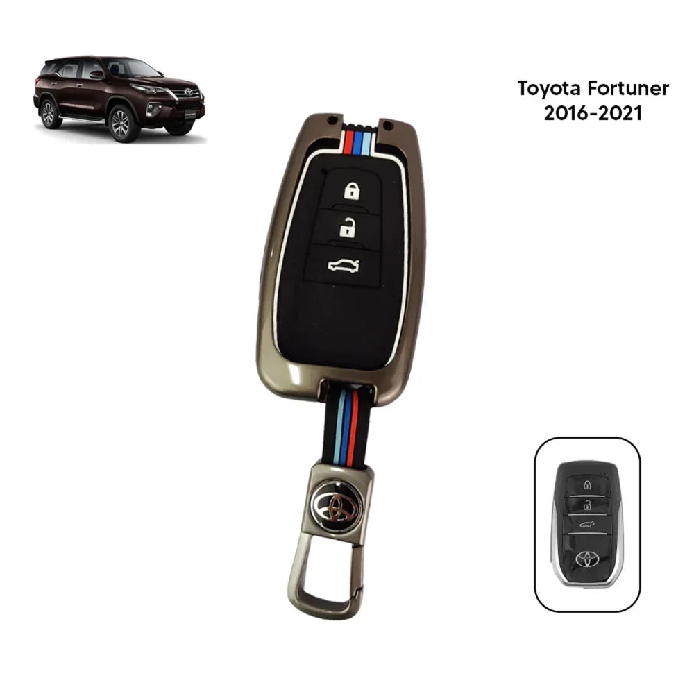 Toyota Fortuner Metal Key Cover