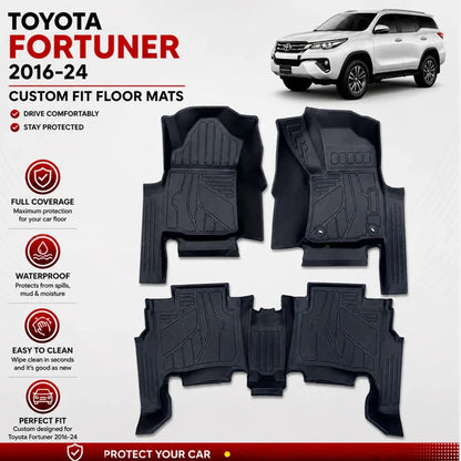 Toyota Fortuner TPE Floor Mats