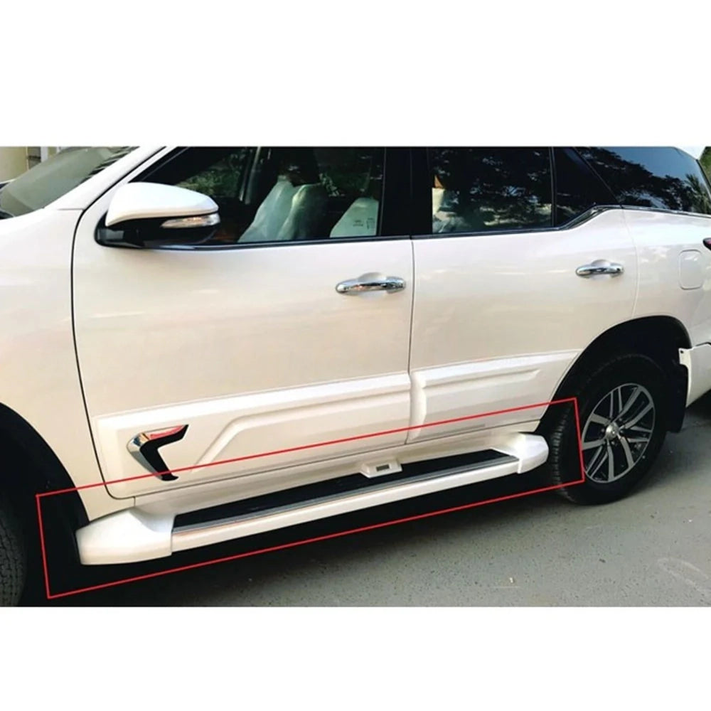 Toyota Fortuner 2016-2020 Side Skirts Body Kit Premium Exterior Styling