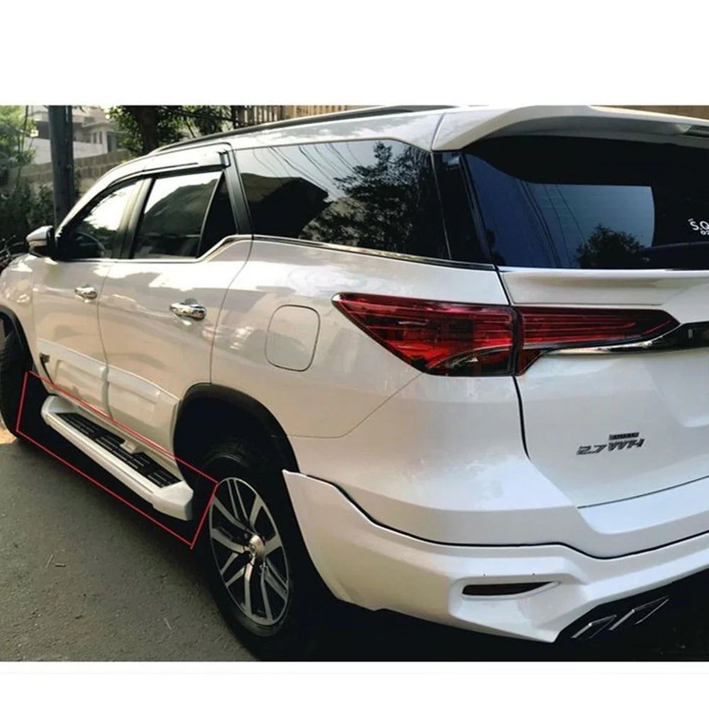 Toyota Fortuner 2016-2020 Side Skirts Body Kit Premium Exterior Styling