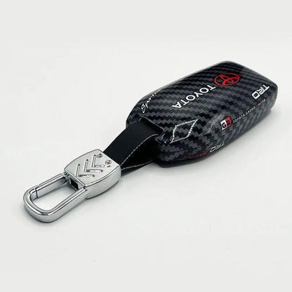 Toyota Hilux Revo Carbon Key Cover (2016-2022) – Black Case