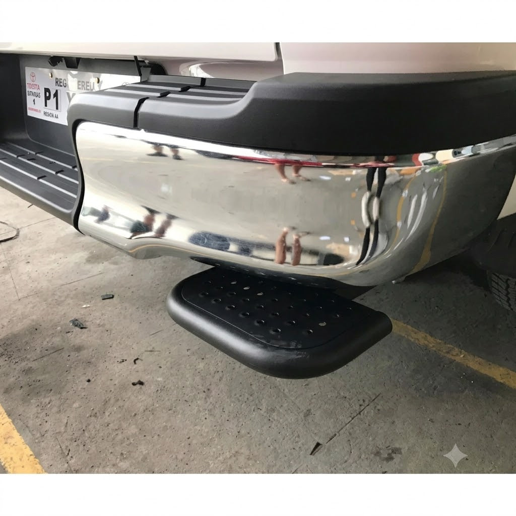 Toyota Hilux Revo Rocco Retractable Rear Bumper T-Step