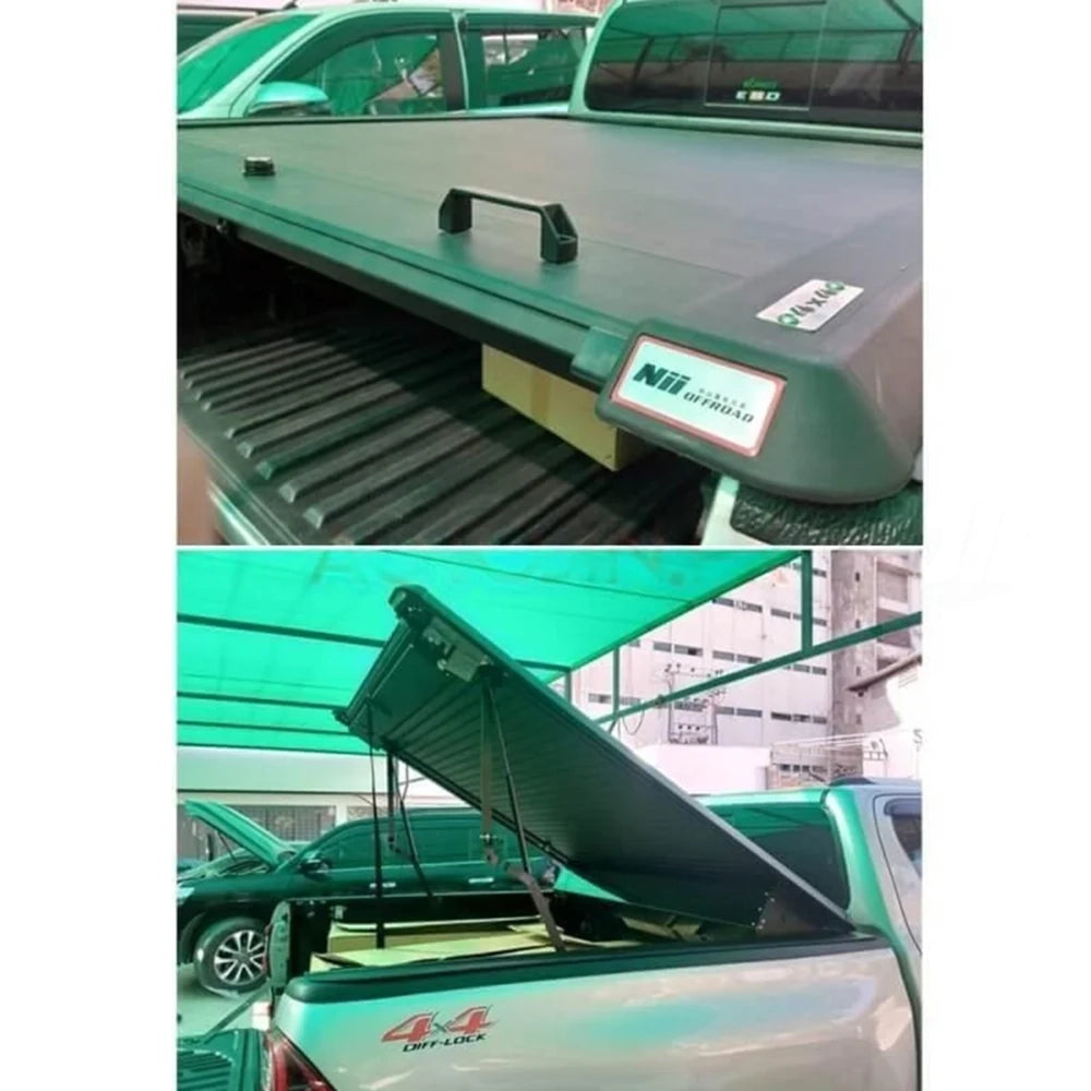 Toyota Hilux Revo Automatic Shutter Lid Cover Black