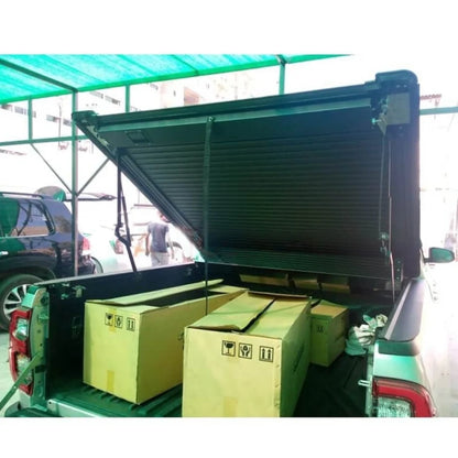 Toyota Hilux Revo Automatic Shutter Lid Cover Black