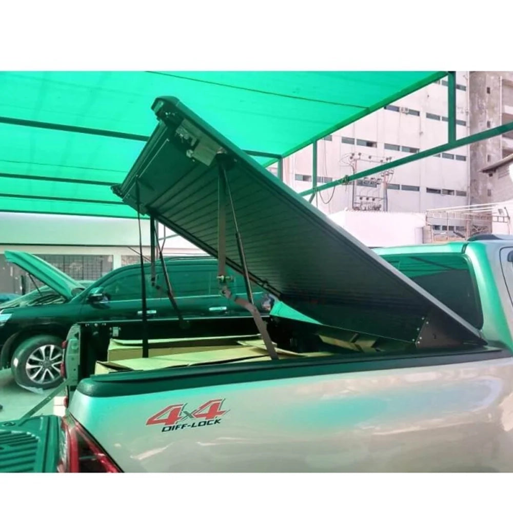 Toyota Hilux Revo Automatic Shutter Lid Cover Black