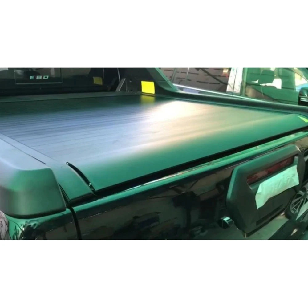 Toyota Hilux Rocco Automatic Cargo Bed Shutter Black